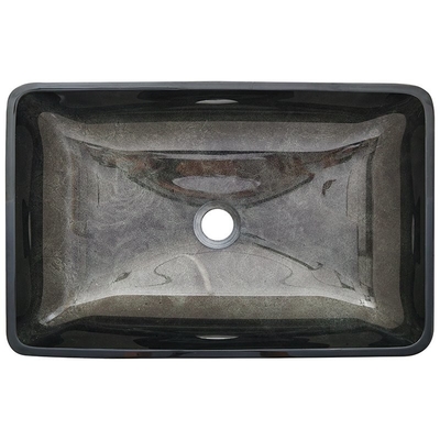 กระจกห้องน้ำสีเขียวเข้มไม่มีรูพรุน Dynamic Vessel Sink กระจกนิรภัย