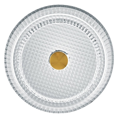 อ่างล้างหน้าแก้วรูปทรงกระบอกยุโรป Crystal Clear Sink Diemater 14.8&quot;