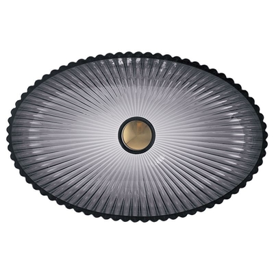 Die Casting Glass Vessel Basin สีเทาควันบุหรี่ภายใน 135 มม. ความสูง