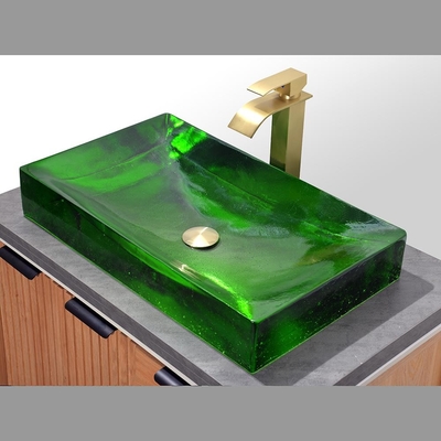 โครงการห้องน้ํากระจกกระจก มีสระล้างน้ํา Pop Up Waste Hotel